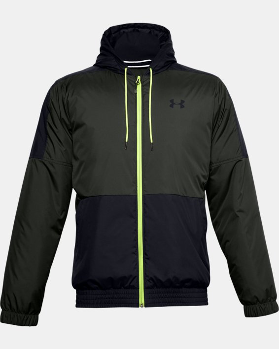 Men's UA Sportstyle Insulate Jacket, Green, pdpMainDesktop image number 4